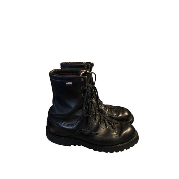 Danner Recon 69410 Gore‑Tex Black Leather Combat Boots Men’s 8.5 EE USA Made main image 6